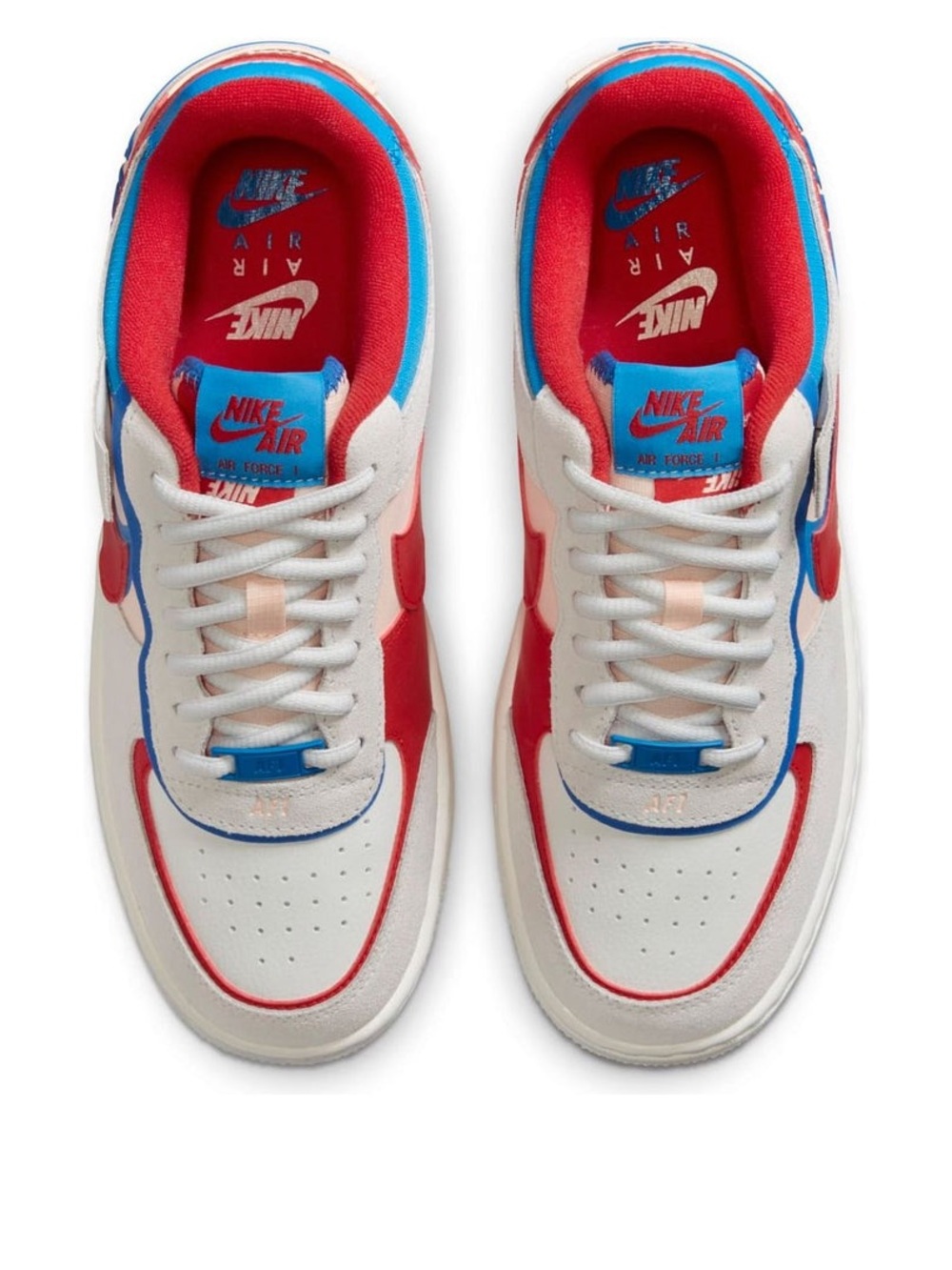Nike: Air Force 1 Shadow in 'Sail Royal Red'